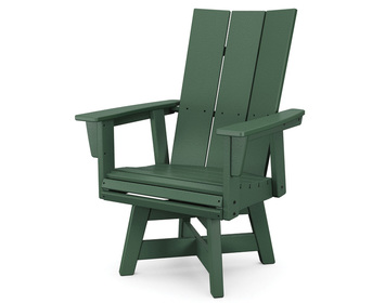 Modern Curveback Adirondack Swivel Dining Chair