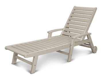 Signature Chaise with Wheels