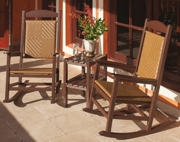 Presidential Woven Rocking Chair