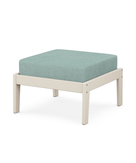 Deep Seating Ottoman - Sand/Glacier Spa