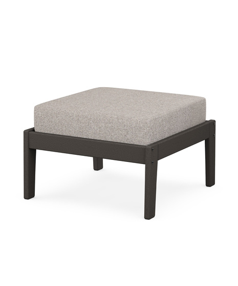 Deep Seating Ottoman - Vintage Coffee/Weathered Tweed