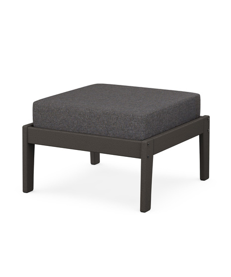 Deep Seating Ottoman - Vintage Coffee/Ash Charcoal