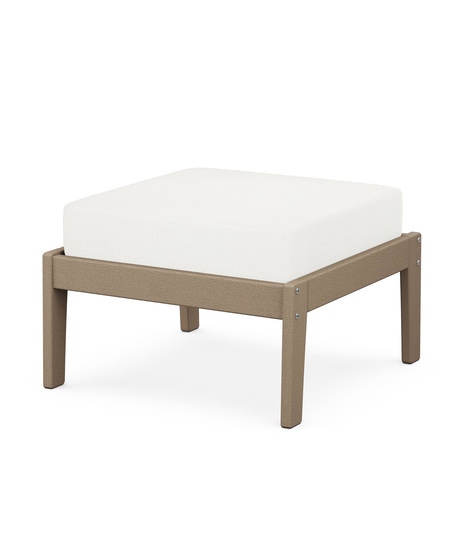 Deep Seating Ottoman - Vintage Sahara/Natural Linen