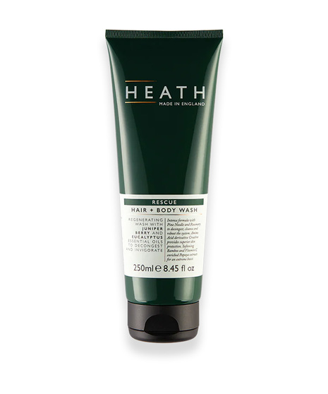 Rescue Hair + Body Wash - Heath London Skincare for Men