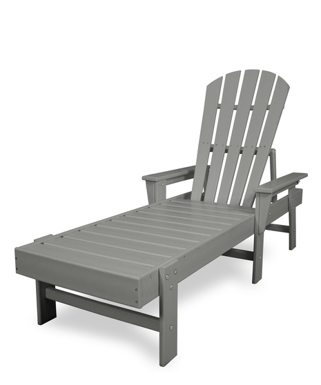 South Beach Chaise - Slate Grey