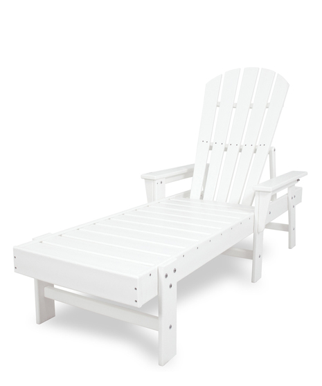 South Beach Chaise - White