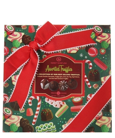 Tasty Tidings Assorted Truffles 12pc - Sweet Shop USA