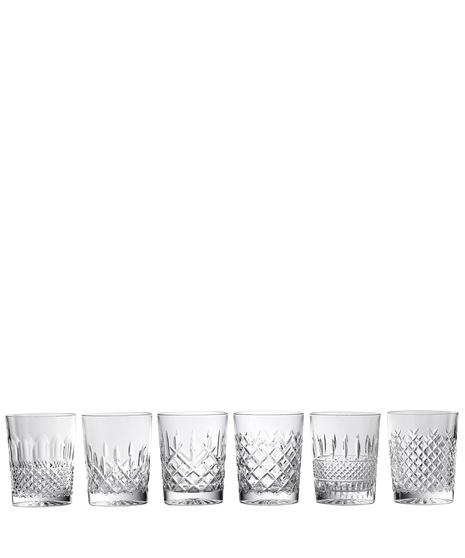 Lismore Connoisseur Heritage Double Old Fashioned Tumblers, 13.5oz, set of 6