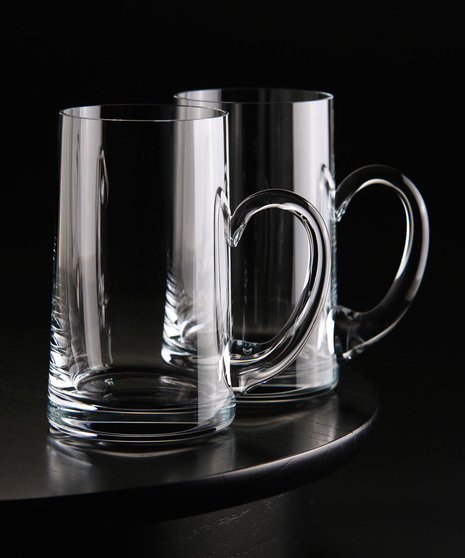 Elegance Beer Mug, Pair