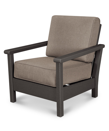 Harbour Deep Seating Chair - Vintage Coffee/Sancy Shale