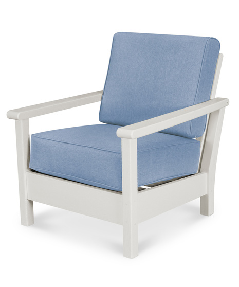 Harbour Deep Seating Chair - Vintage White/Cast Ocean