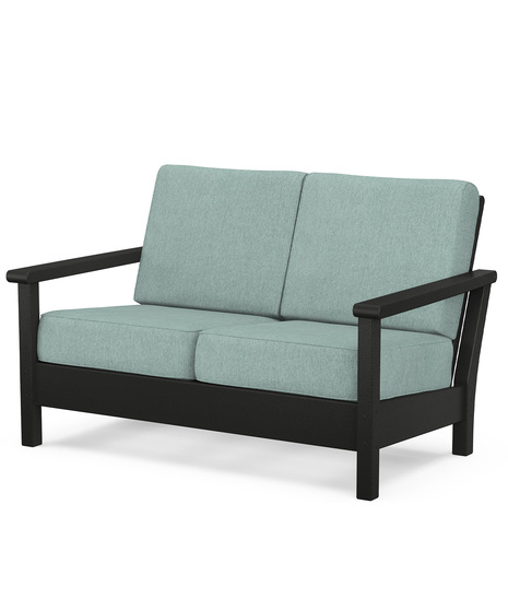 Harbour Deep Seating Loveseat is the perfect addition to your outdoor living area designed with contemporary lines and premium comfort