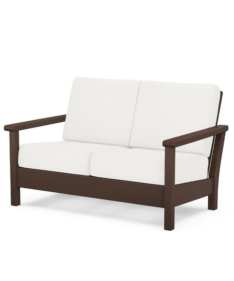 Harbour Deep Seating Loveseat is the perfect addition to your outdoor living area designed with contemporary lines and premium comfort