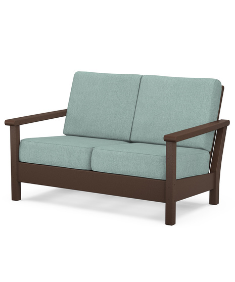 Harbour Deep Seating Loveseat is the perfect addition to your outdoor living area designed with contemporary lines and premium comfort