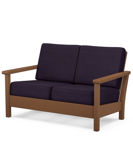 Harbour Deep Seating Loveseat is the perfect addition to your outdoor living area designed with contemporary lines and premium comfort