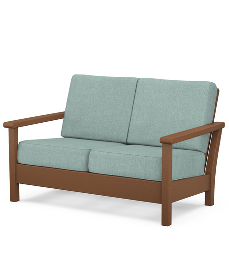 Harbour Deep Seating Loveseat is the perfect addition to your outdoor living area designed with contemporary lines and premium comfort