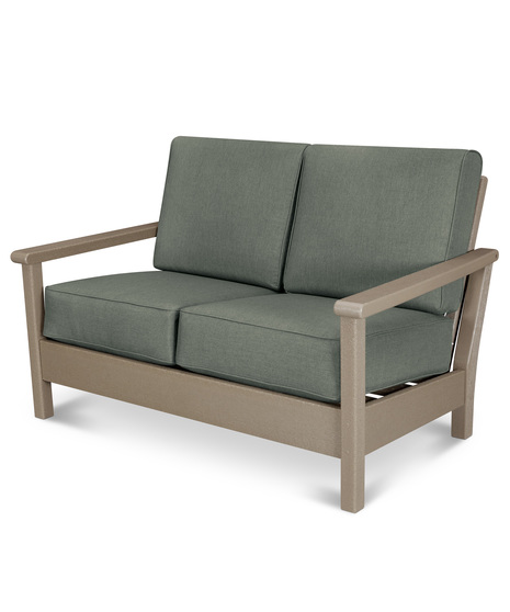 Harbour Deep Seating Loveseat - Vintage Sahara/Cast Sage