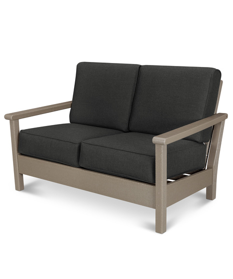 Harbour Deep Seating Loveseat is the perfect addition to your outdoor living area designed with contemporary lines and premium comfort
