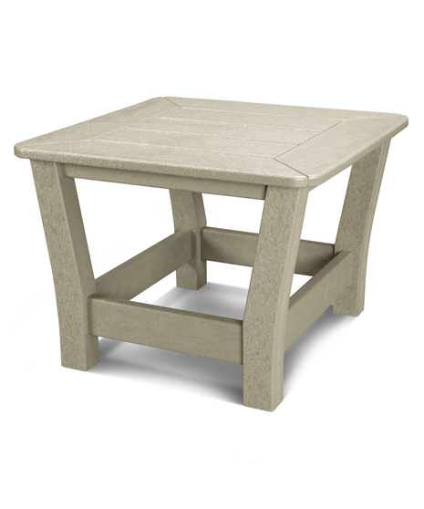 Harbour Slat End Table - Sand