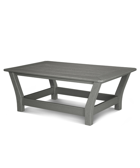 Harbour Slat Coffee Table - Slate Grey