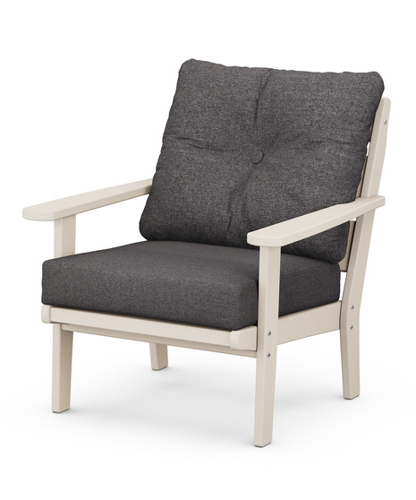 Lakeside Deep Seating Chair - Sand/Ash Charcoal