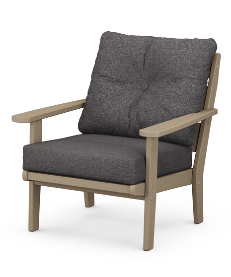 Lakeside Deep Seating Chair - Vintage Sahara/Ash Charcoal