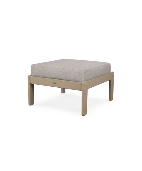 Braxton Deep Seating Ottoman - Vintage Sahara/Weathered Tweed