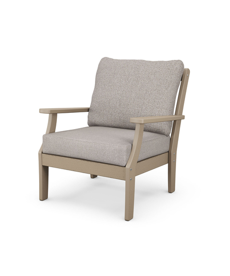 Braxton Deep Seating Chair -  Vintage Sahara/Weathered Tweed