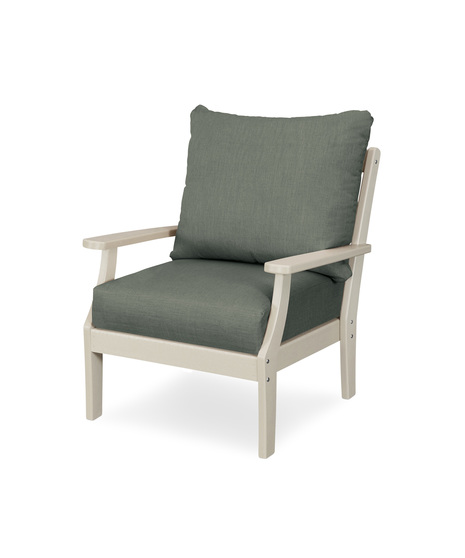 Braxton Deep Seating Chair -  Sand/Cast Sage