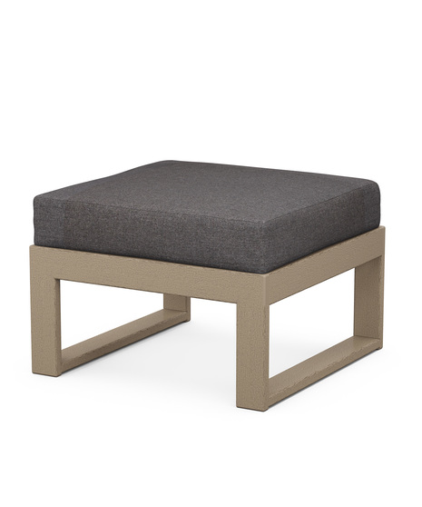 EDGE Modular Ottoman - Vintage Sahara/Ash Charcoal