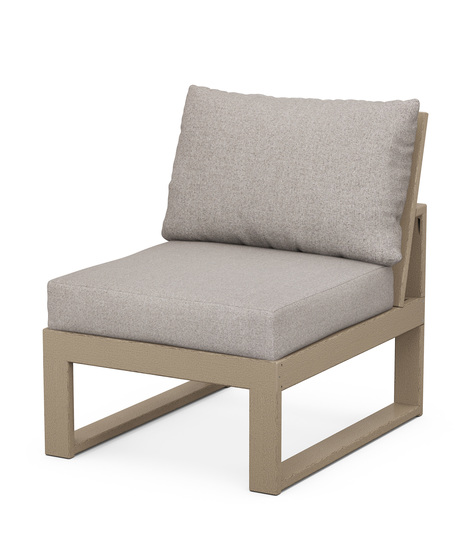 Pair this sleek modern deep seating chair with the rest of the EDGE Modular Collection to create a unique piece of furniture that is custom fit for your outdoor space. 