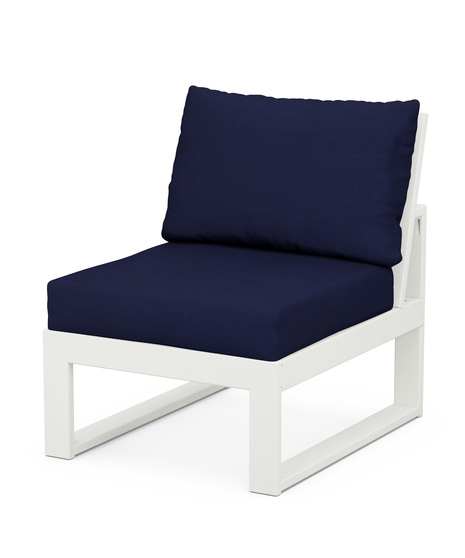 Pair this sleek modern deep seating chair with the rest of the EDGE Modular Collection to create a unique piece of furniture that is custom fit for your outdoor space. 