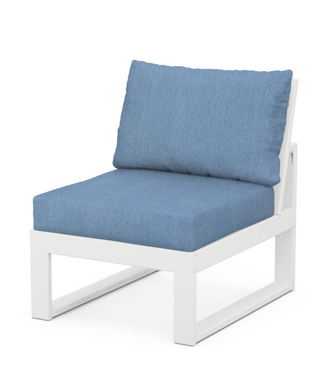 Pair this sleek modern deep seating chair with the rest of the EDGE Modular Collection to create a unique piece of furniture that is custom fit for your outdoor space. 