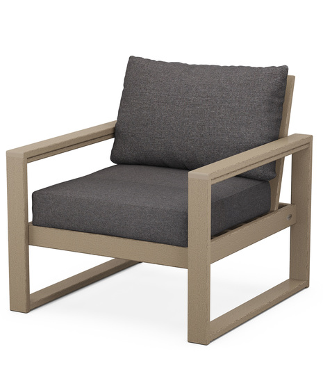 EDGE Club Chair - Vintage Sahara/Ash Charcoal