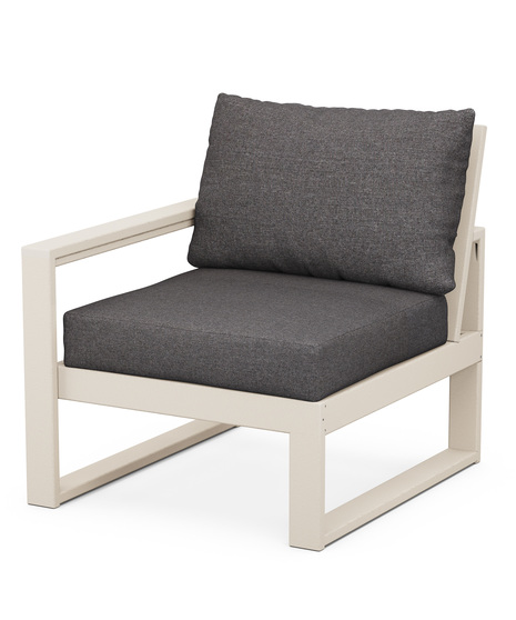 Pair this sleek modern deep seating chair with the rest of the EDGE Modular Collection to create a unique piece of furniture that is custom fit for your outdoor space.
