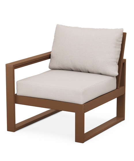 Pair this sleek modern deep seating chair with the rest of the EDGE Modular Collection to create a unique piece of furniture that is custom fit for your outdoor space.