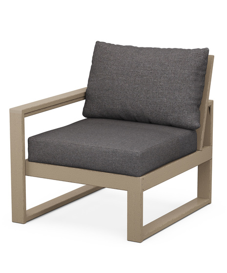 Pair this sleek modern deep seating chair with the rest of the EDGE Modular Collection to create a unique piece of furniture that is custom fit for your outdoor space.