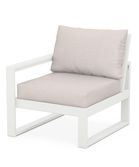 Pair this sleek modern deep seating chair with the rest of the EDGE Modular Collection to create a unique piece of furniture that is custom fit for your outdoor space.