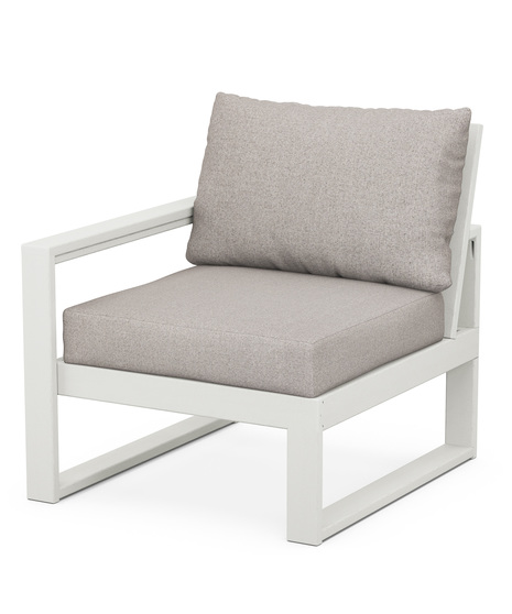 Pair this sleek modern deep seating chair with the rest of the EDGE Modular Collection to create a unique piece of furniture that is custom fit for your outdoor space.