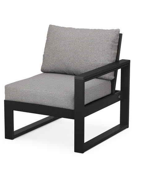 Pair this sleek modern deep seating chair with the rest of the EDGE Modular Collection to create a unique piece of furniture that is custom fit for your outdoor space.