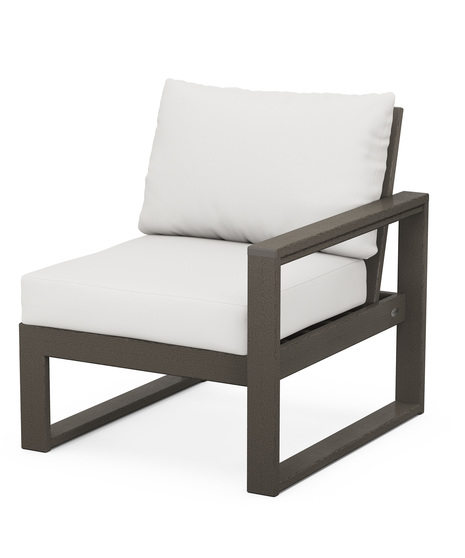 Pair this sleek modern deep seating chair with the rest of the EDGE Modular Collection to create a unique piece of furniture that is custom fit for your outdoor space.