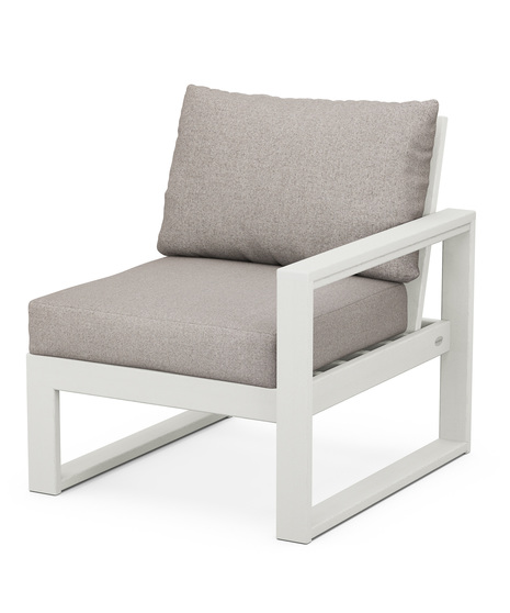 Pair this sleek modern deep seating chair with the rest of the EDGE Modular Collection to create a unique piece of furniture that is custom fit for your outdoor space.
