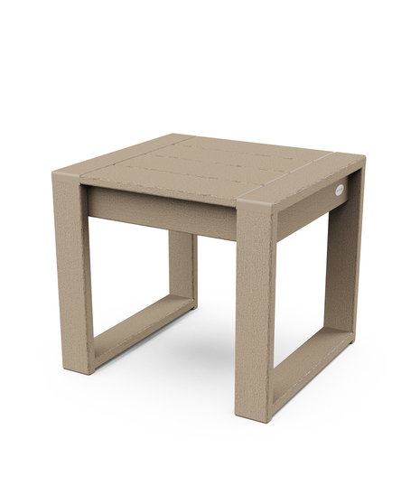 EDGE End Table - Vintage Sahara Finish