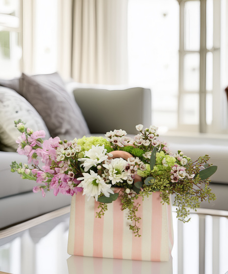 Pretty In Pink - artful blooms with a touch of charm
