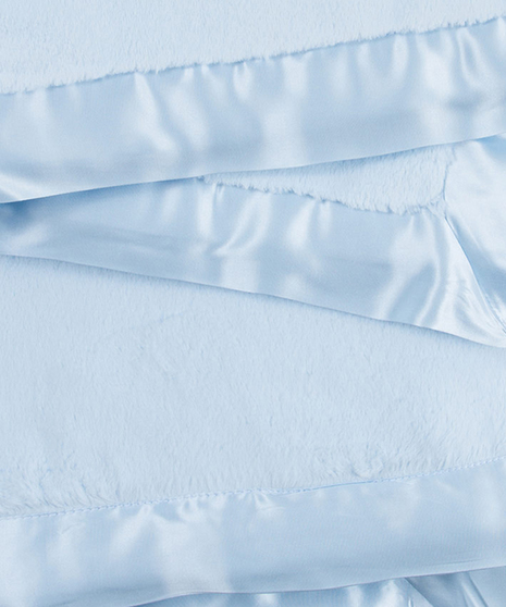 Luxe Baby Blanket - Blue