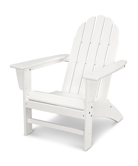 Vineyard Adirondack - White Vintage Finish