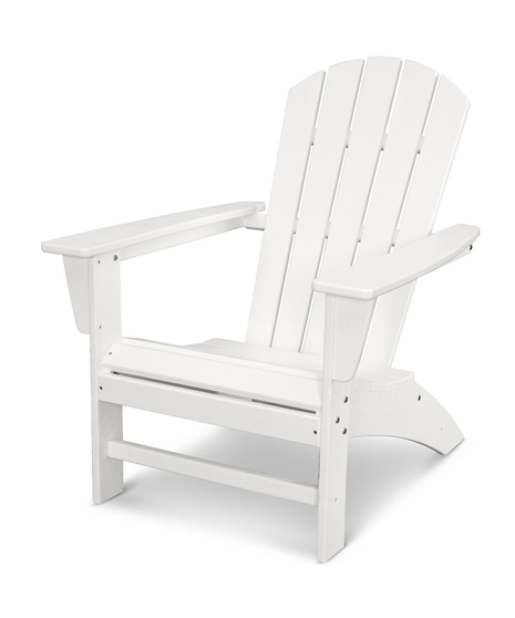 Nautical Adirondack - White Vintage Finish