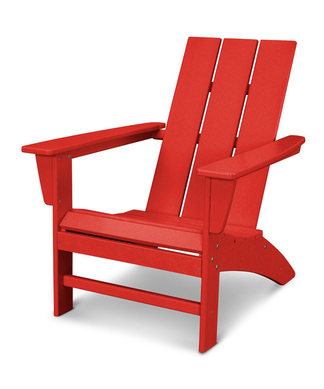 Modern Adirondack - Sunset Red