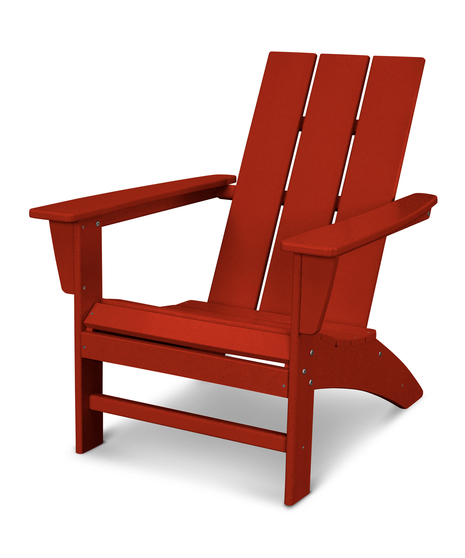 Modern Adirondack - Crimson Red