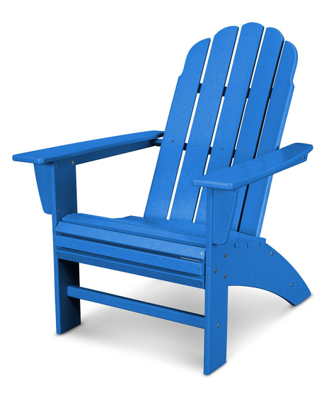Vineyard Curveback Adirondack - Pacific Blue